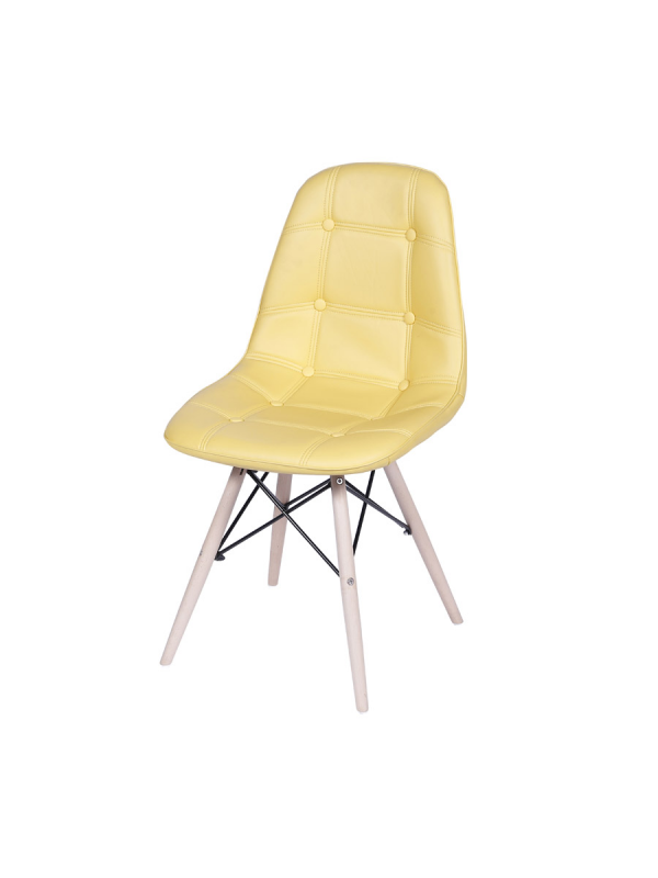 Cadeira Dkr Botonê Base Madeira Or Design 1110 Cadeira Dkr Botonê Base Madeira Or Design 1110