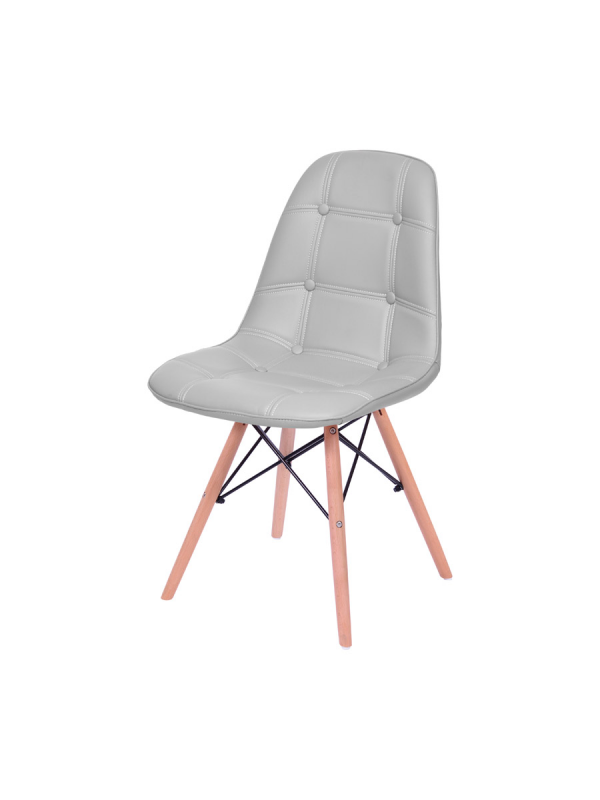 Cadeira Dkr Botonê Base Madeira Or Design 1110 Cadeira Dkr Botonê Base Madeira Or Design 1110