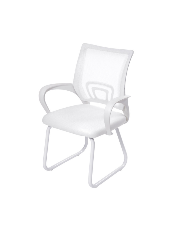 Cadeira Office Escritório Or Design 3310 Tok Branca Fixa 