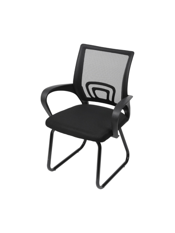 Cadeira Office Escritório Or Design 3310 Tok Preta Fixa 