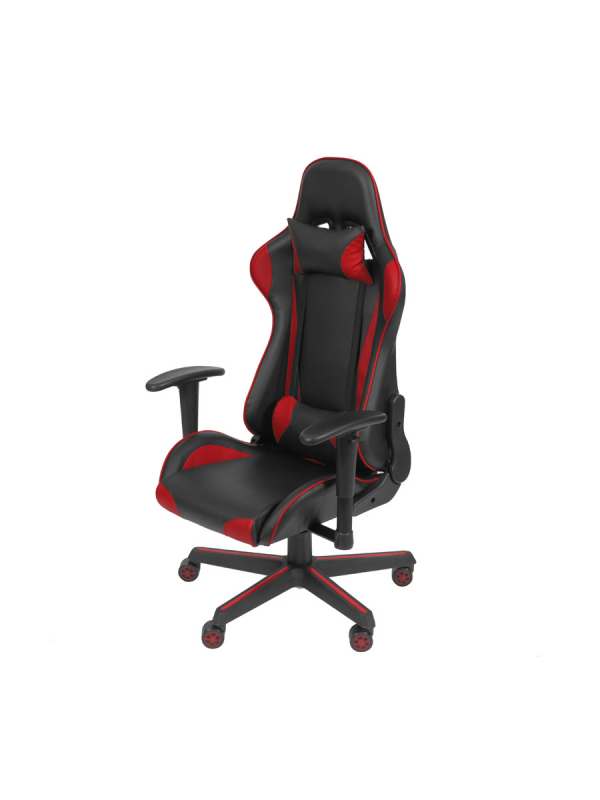 Cadeira Gamer Jogador Vermelha e Preta Or Design 3318