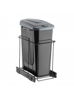 Lixeira Deslizante Simples Cesto 15 Litros Tampa Click 0716