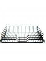Gaveta Fruteira Deslizante Preta 570x110x450mm 2473 Jomer