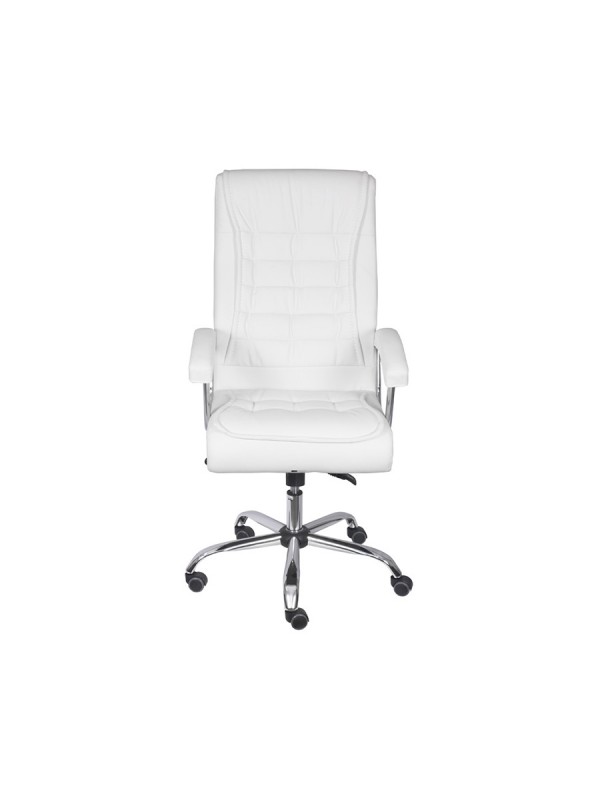 Cadeira Office Oslo Escritório Branca Or Design 3321