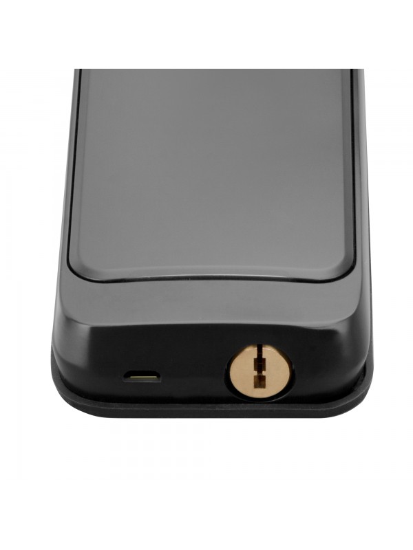 Fechadura Digital Imab Biometria Bluetooth Preta D200