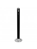 Cinzeiro Slim Pedestal Ecobin Preto