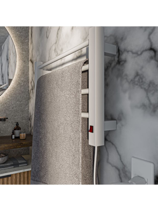 Toalheiro Termico Casuli Circolare Uno Branco | 110V ou 220V | Casuli Toalheiro Termico Casuli Circolare Uno Branco | 110V ou 220V | Casuli