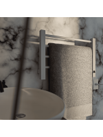 Toalheiro Termico Casuli Circolare Uno Branco | 110V ou 220V | Casuli