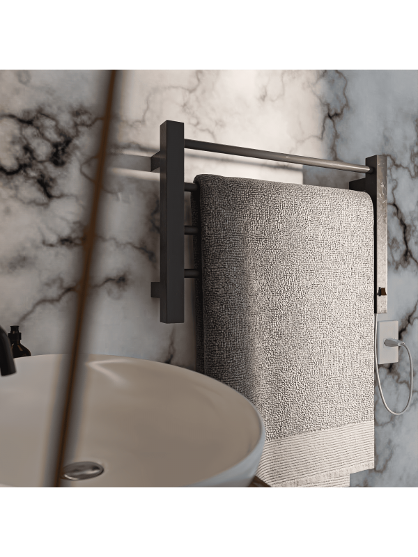 Toalheiro Termico Casuli Circolare Uno Cinza | 110V ou 220V | Casuli Toalheiro Termico Casuli Circolare Uno Cinza | 110V ou 220V | Casuli