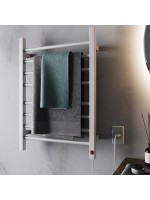 Toalheiro Térmico Casuli Circolare Due Branco | 2 Toalhas | 127V ou 220V