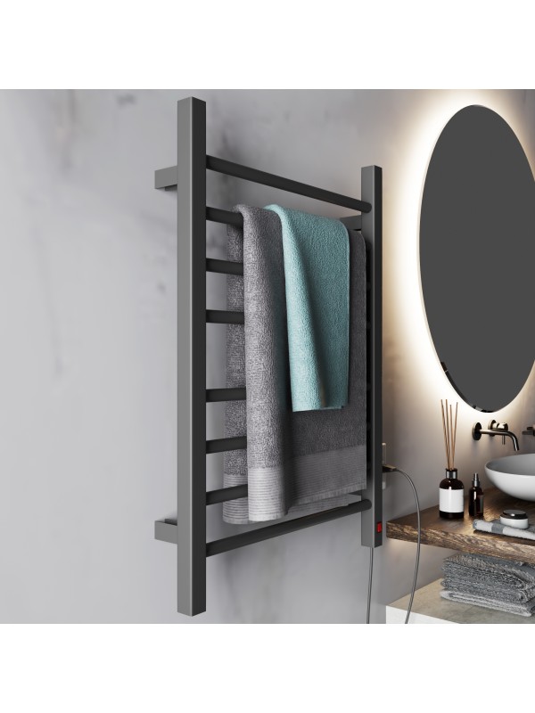 Toalheiro Térmico Casuli Circolare Due Cinza | 2 Toalhas | 127V ou 220V