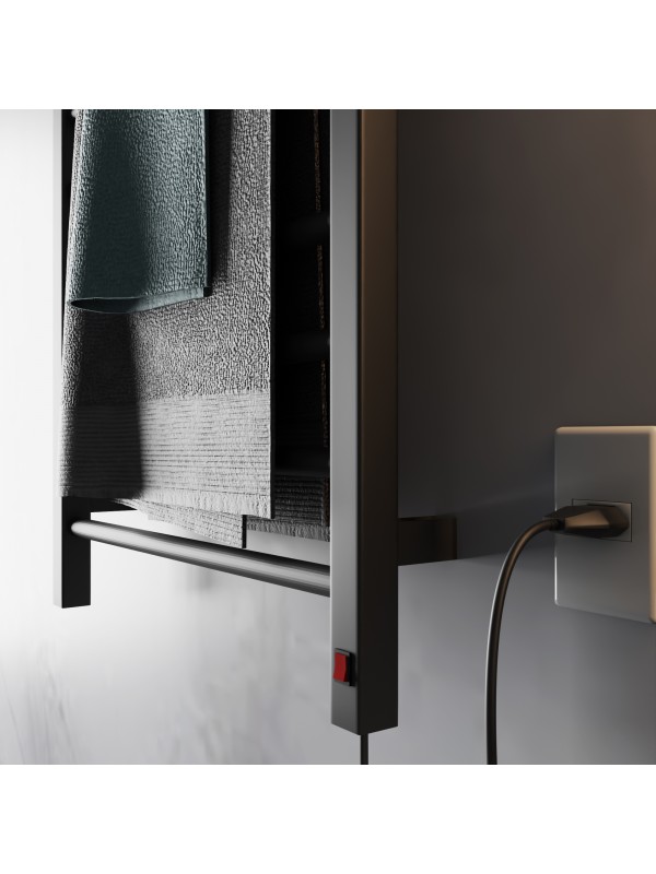 Toalheiro Térmico Casuli Circolare Due Cinza | 2 Toalhas | 127V ou 220V