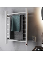 Toalheiro Térmico Casuli Quadratto Due Branco | 2 Toalhas | 127V ou 220V