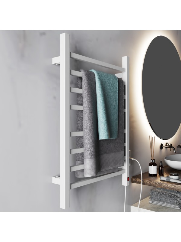 Toalheiro Térmico Casuli Quadratto Due Branco | 2 Toalhas | 127V ou 220V