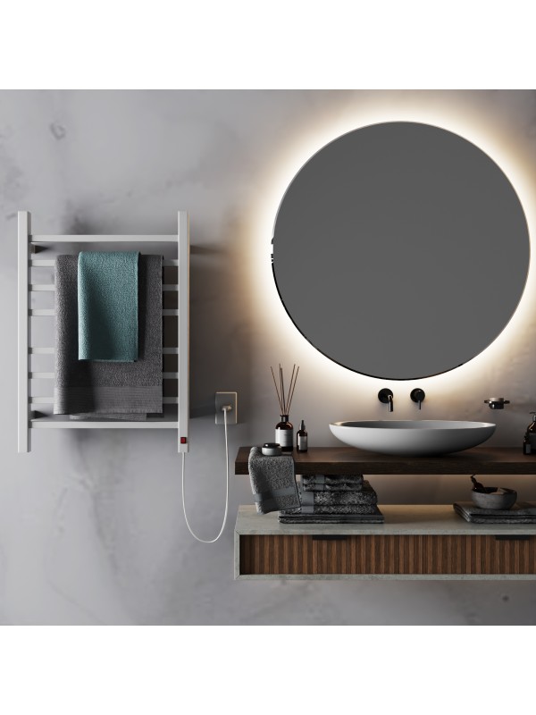 Toalheiro Térmico Casuli Quadratto Due Branco | 2 Toalhas | 127V ou 220V