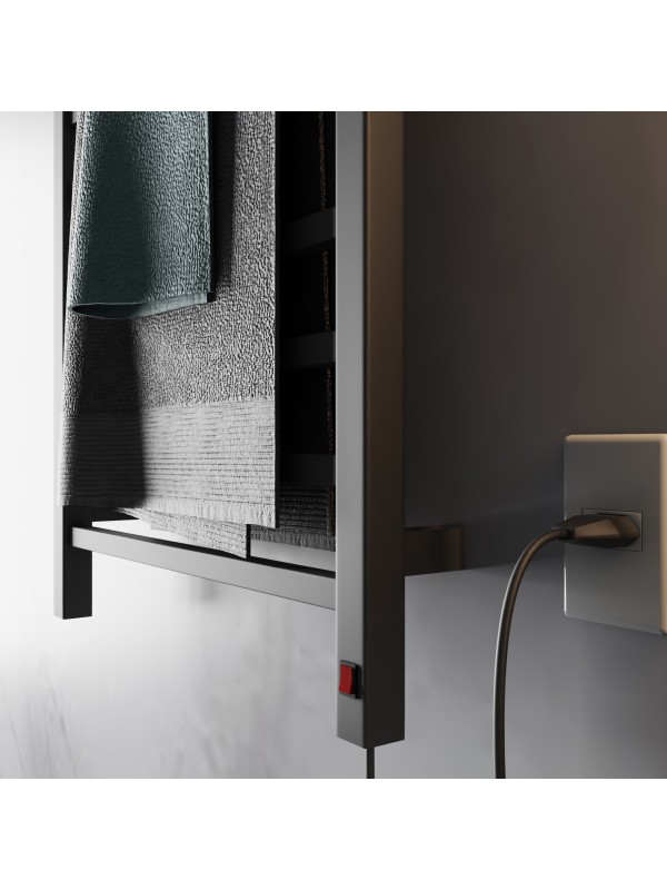 Toalheiro Térmico Casuli Quadratto Due Cinza | 2 Toalhas | 127V ou 220V