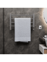 Toalheiro Termico Casuli Quadratto Uno Cinza | 110V ou 220V | Casuli