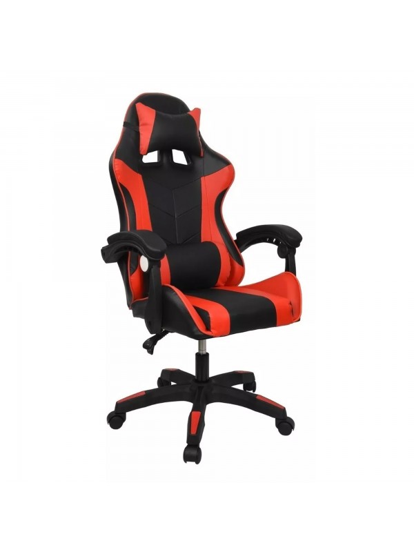 Cadeira Gamer Vermelha Reclinável Massageador Gam-001