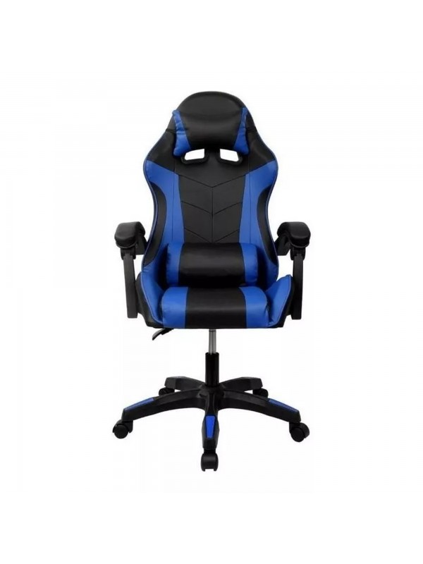 Cadeira Gamer Azul Reclinável Massageador Gam-002