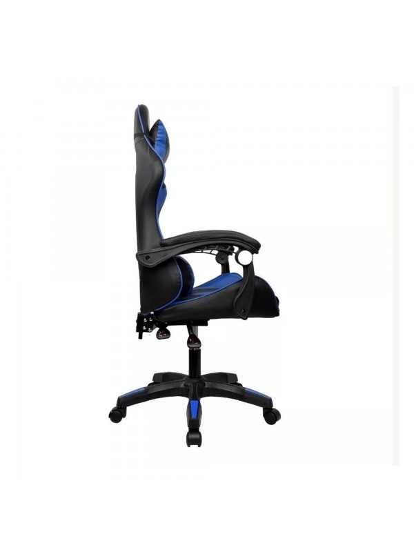 Cadeira Gamer Azul Reclinável Massageador Gam-002