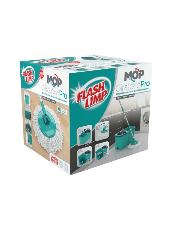 Mop Giratorio Pro Flash Limp 7824