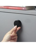 Puxador para Móveis Preto - Rádio Grande - 30mm - Zen Design