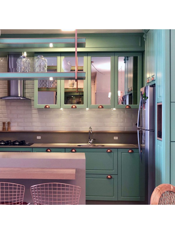 Puxador Shell 48mm Dourado - Zen Design Puxador Shell 48mm Dourado - Zen Design