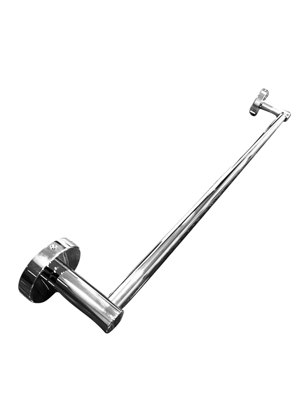 Toalheiro de 60cm Redondo em Latão Cromado – TM176302