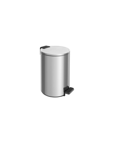 Lixeira Inox Com Pedal Tramontina Loop 12 Litros 94547012