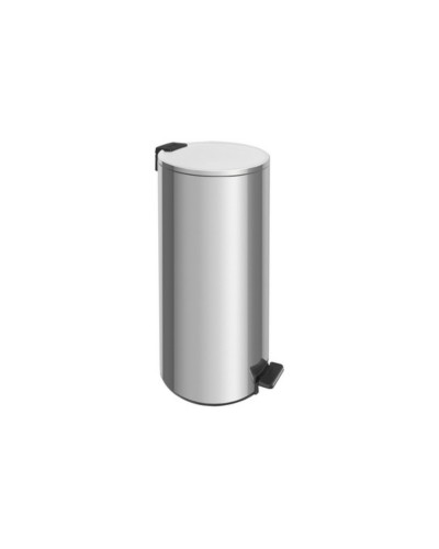 Lixeira Inox Com Pedal Tramontina Loop 30L 94547030