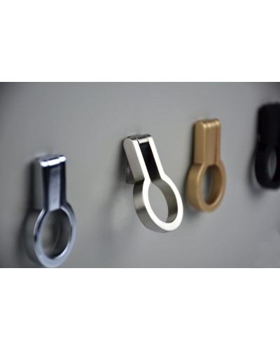 Puxador Antique Níquel Escovado Zen design