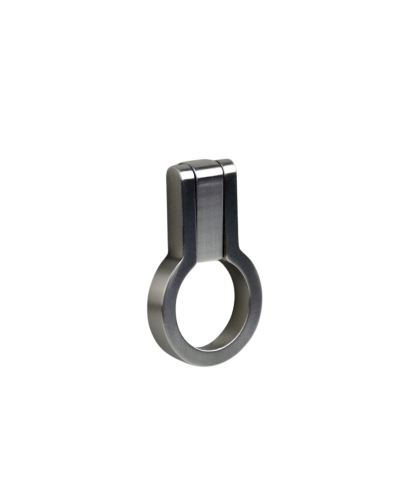 Puxador Antique Níquel Escovado Zen design