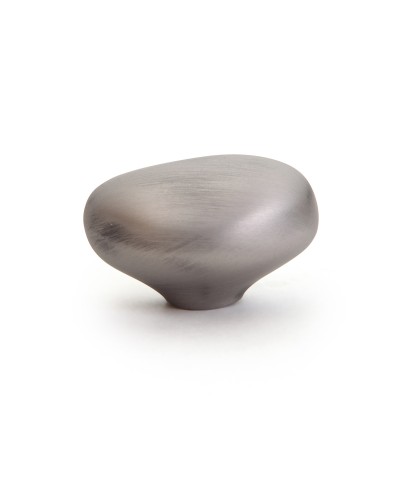 Puxador Seixo P Níquel Velho Zen design