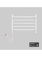 Aquecedor de Toalhas Térmico Decorato Reto Branco ou Preto