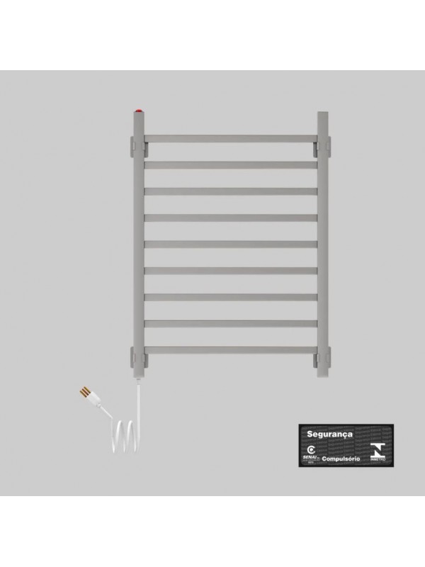 Aquecedor de Toalhas Térmico Quadratto Inox