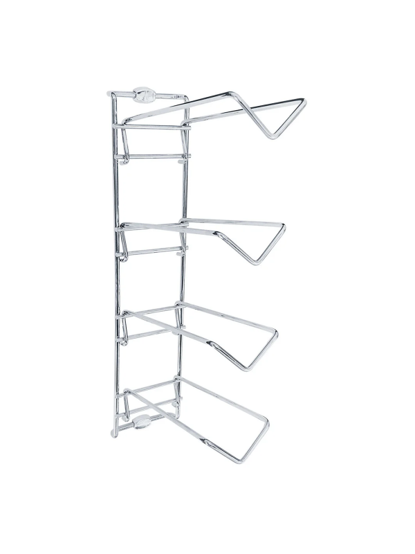 Adega de Parede Aramada Cromada Duler 83110 | Suporte Vinho 4 Garrafas Adega de Parede Aramada Cromada Duler 83110 | Suporte Vinho 4 Garrafas