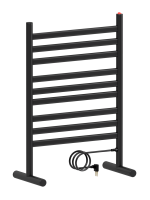 Toalheiro Térmico Essencial Móbile Preto Fosco Aquece 