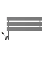 Aquecedor de Toalhas Térmico Evolution Inox Bivolt e Fio Bilateral - Aquece Metais