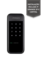 Fechadura Digital Smart Eletrônica Pado Fds10 Sobrepor Senha