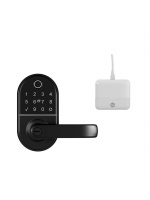 Fechadura Digital Compact Biometria e Senha + Hub Yale
