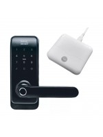 Combo Fechadura Digital Smart Lock SL205 Papaiz e Hub
