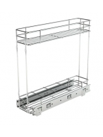 Porta Latas / Óleo De Base 140x450x475mm Aço Inox GTB - 7137