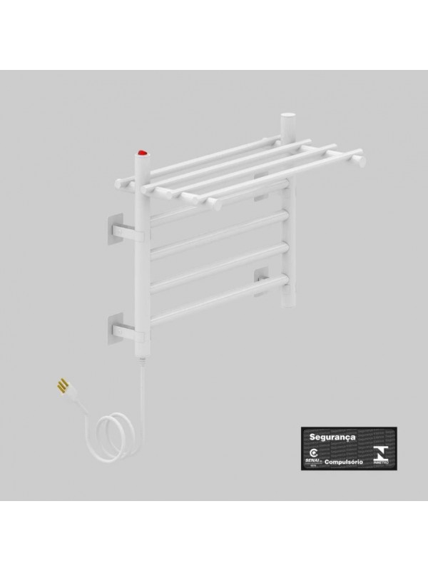 Aquecedor de Toalhas Térmico Hotel Branco ou Preto