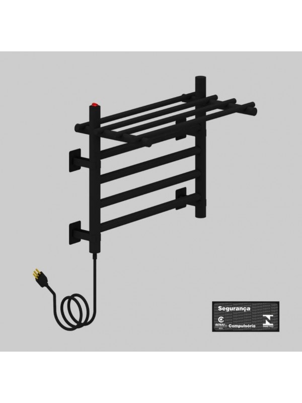 Aquecedor de Toalhas Térmico Hotel Branco ou Preto