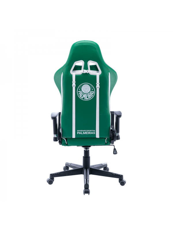 Cadeira Gamer Palmeiras Invicto 3318 OR | Verde e Branca | Reclinável 170° | OR Design Cadeira Gamer Palmeiras Invicto 3318 OR | Verde e Branca | Reclinável 170° | OR Design