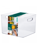 Organizador Diamond Cristal 25x25x17cm Paramount Multiuso Alto