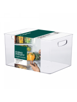 Organizador Diamond Grande Paramount 35x25x20cm Cristal Transparente