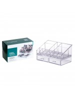 Organizador de Maquiagem Elegance Paramount Cristal 1091 - 14 Divisórias p/ Bancada