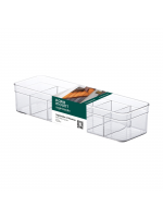 Organizador Diamond Paramount | Divisórias para Gavetas e Bancadas - Transparente/Cristal