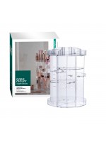 Organizador de Cosméticos Elegance Giratório 360° | Maquiagem e Perfumes Paramount
